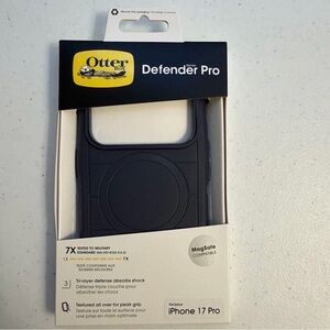 OtterBox Defender Pro Case for iPhone 17 Pro - Blue Sentiment